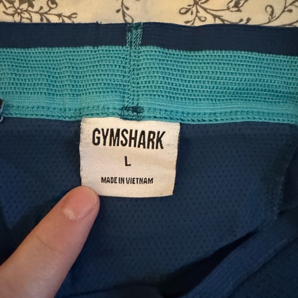Navy Blue GymShark Shorts 🦈 - Picture 2 of 5